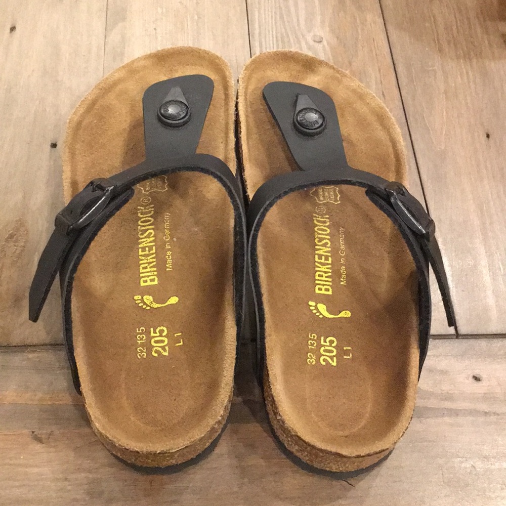 Birkenstock Gizeh (black) Sandal Size 13.5